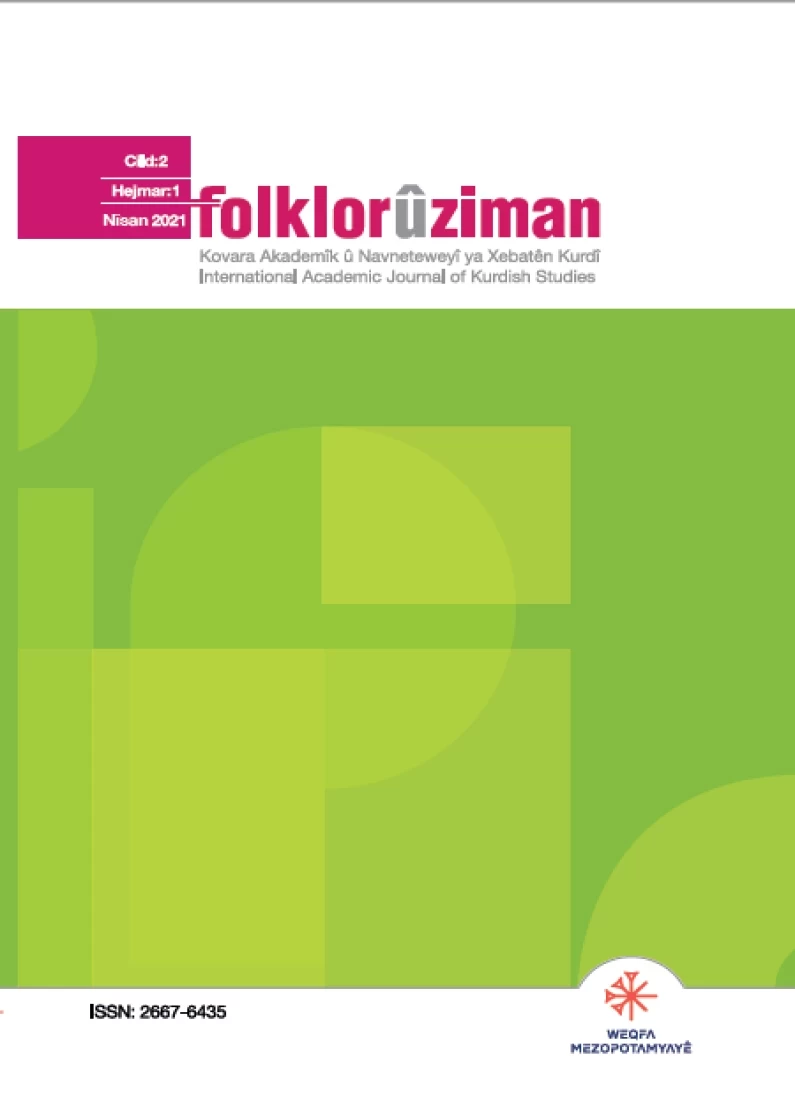 Folklor û Ziman 2 - Sal-Hejmar: 2021 / 2