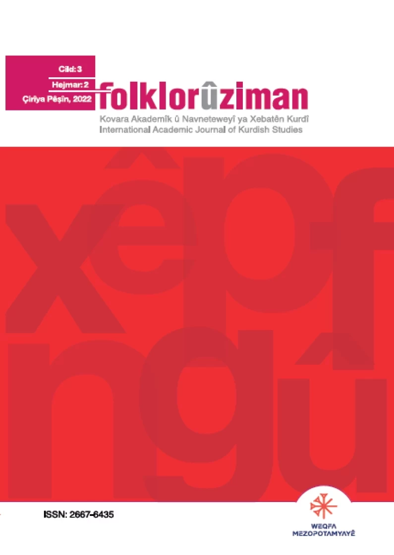 Folklor û Ziman 6 - Sal-Hejmar: 2022 / 6